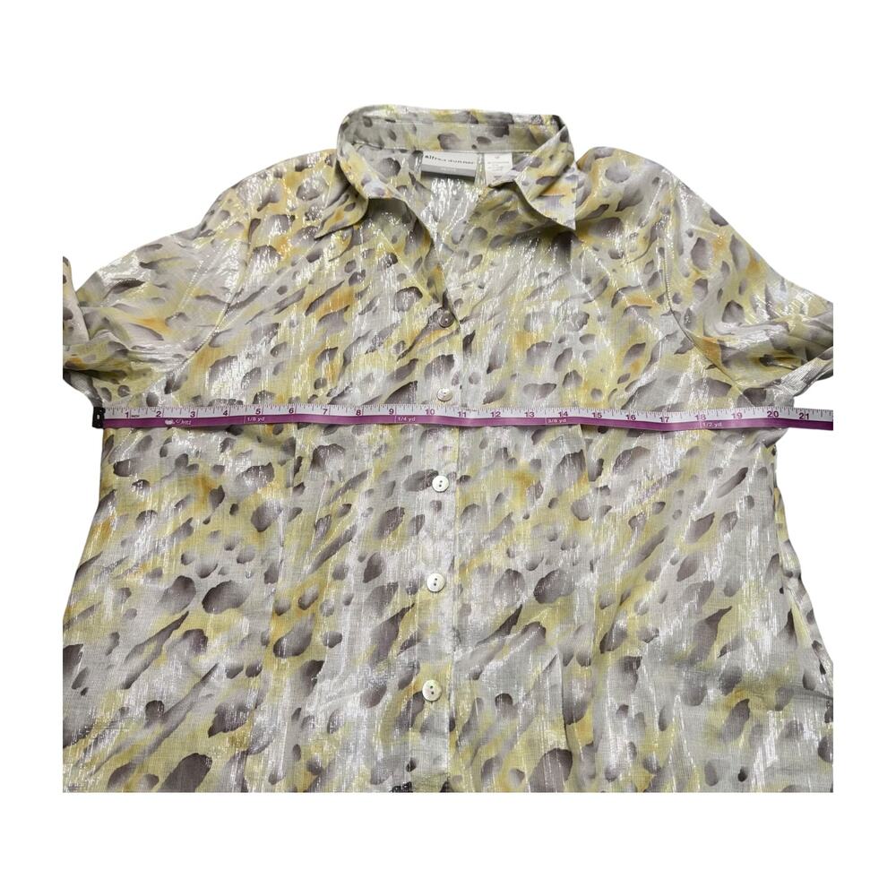 Alfred Dunner Petite Floral Shirt 14P - Picture 6 of 7